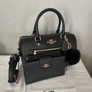 Coach Rowan Satchel and Wallet